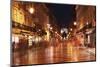 Warm Summer's Night on the Cobbled Rua Augusta-Stuart Forster-Mounted Photographic Print