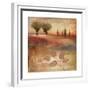 Warm Textural Landscape I-Michael Marcon-Framed Premium Giclee Print