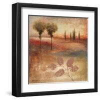 Warm Textural Landscape I-Michael Marcon-Framed Art Print