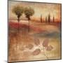 Warm Textural Landscape I-Michael Marcon-Mounted Art Print