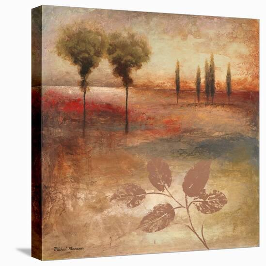 Warm Textural Landscape I-Michael Marcon-Stretched Canvas