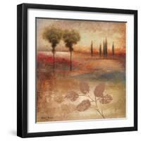 Warm Textural Landscape I-Michael Marcon-Framed Art Print