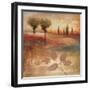 Warm Textural Landscape I-Michael Marcon-Framed Art Print