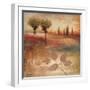 Warm Textural Landscape I-Michael Marcon-Framed Art Print