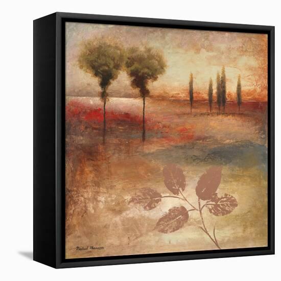 Warm Textural Landscape I-Michael Marcon-Framed Stretched Canvas