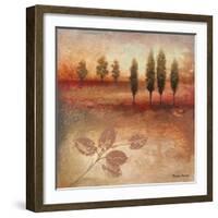 Warm Textural Landscape II-Michael Marcon-Framed Art Print