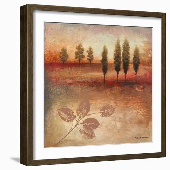 Warm Textural Landscape II-Michael Marcon-Framed Art Print