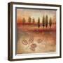 Warm Textural Landscape II-Michael Marcon-Framed Art Print