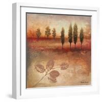 Warm Textural Landscape II-Michael Marcon-Framed Art Print