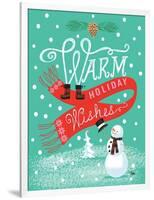 Warm Wishes-Teresa Woo-Framed Art Print