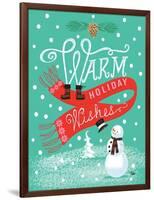 Warm Wishes-Teresa Woo-Framed Art Print