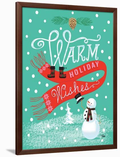 Warm Wishes-Teresa Woo-Framed Art Print