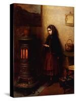 Warming Her Hands, 1862-Eastman Johnson-Stretched Canvas