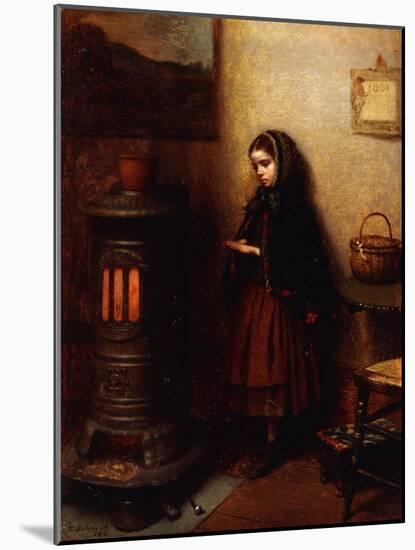 Warming Her Hands, 1862-Eastman Johnson-Mounted Giclee Print