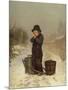 Warming His Hands, 1867-Henry Bacon-Mounted Giclee Print