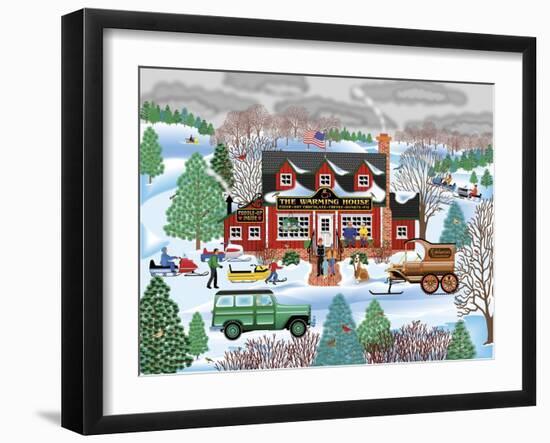 Warming House-Mark Frost-Framed Giclee Print