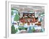 Warming House-Mark Frost-Framed Giclee Print