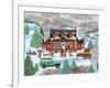 Warming House-Mark Frost-Framed Giclee Print