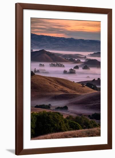 Warn Magic Morning, Petaluma Country, Sonoma County-Vincent James-Framed Photographic Print