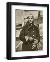 Warneford's Winning Smile-English Photographer-Framed Premium Giclee Print