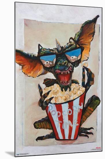 Warner 100th Anniversary: Art of 100th - Gremlins-Trends International-Mounted Poster