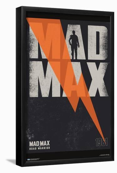 Warner 100th Anniversary: Art of 100th - Mad Max-Trends International-Framed Poster