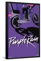 Warner 100th Anniversary: Art of 100th - Purple Rain-Trends International-Framed Poster