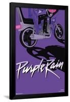 Warner 100th Anniversary: Art of 100th - Purple Rain-Trends International-Framed Poster