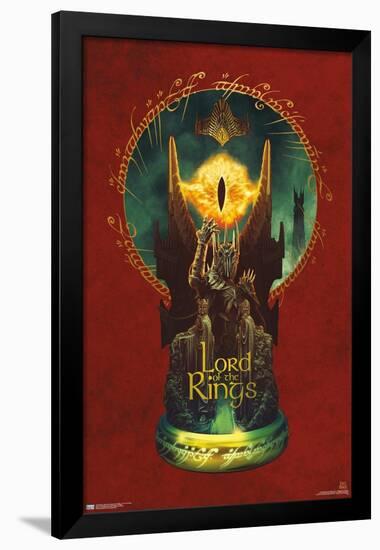 Warner 100th Anniversary: Art of 100th - The Lord of The Rings-Trends International-Framed Poster