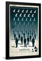 Warner 100th Anniversary: Art of 100th - The Shawshank Redemption-Trends International-Framed Poster