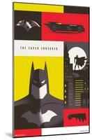 Warner 100th Anniversary - Batman-Trends International-Mounted Poster