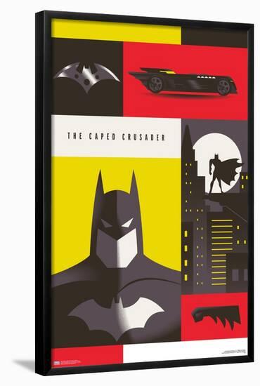 Warner 100th Anniversary - Batman-Trends International-Framed Poster