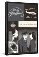 Warner 100th Anniversary - Casablanca-Trends International-Framed Poster