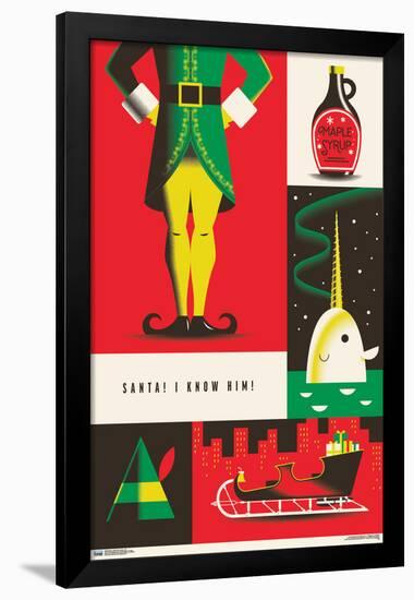 Warner 100th Anniversary - Elf-Trends International-Framed Poster