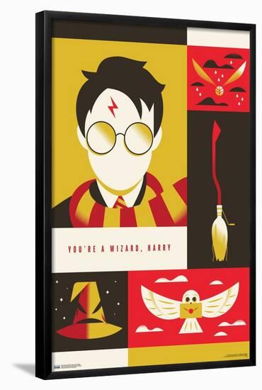 Warner 100th Anniversary - Harry Potter-Trends International-Framed Poster