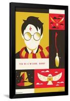 Warner 100th Anniversary - Harry Potter-Trends International-Framed Poster