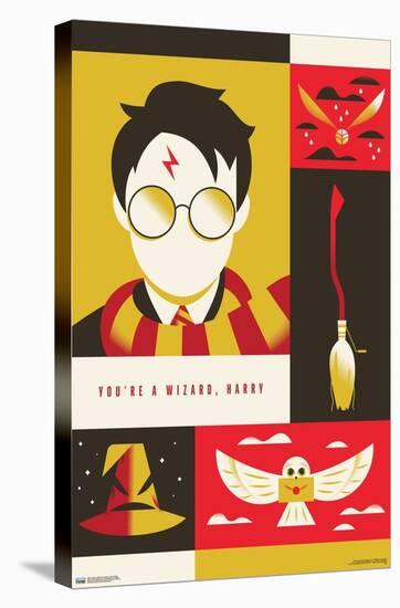 Warner 100th Anniversary - Harry Potter-Trends International-Stretched Canvas