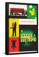 Warner 100th Anniversary - National Lampoon's Christmas Vacation-Trends International-Framed Poster