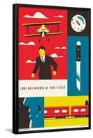 Warner 100th Anniversary - North by Northwest-Trends International-Framed Poster