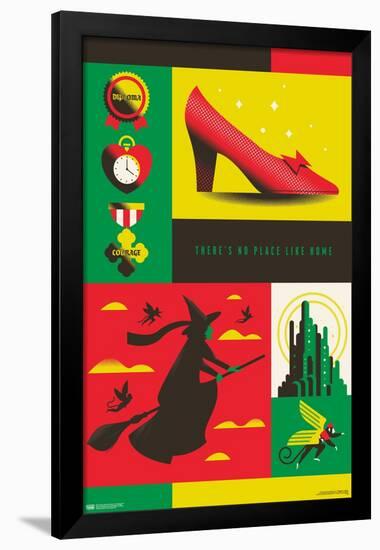 Warner 100th Anniversary - The Wizard of Oz-Trends International-Framed Poster