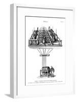 Warner and Son's Patent Chiming Machine-null-Framed Art Print