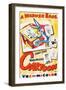 WARNER BROTHERS CARTOON-null-Framed Art Print