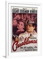 Warner Brothers Poster for the Film 'Casablanca', 1942-null-Framed Giclee Print