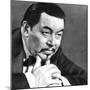 Warner Oland, Swedish Actor, 1934-1935-null-Mounted Giclee Print