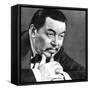 Warner Oland, Swedish Actor, 1934-1935-null-Framed Stretched Canvas