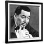 Warner Oland, Swedish Actor, 1934-1935-null-Framed Giclee Print