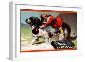 Warner's Safe Cure-null-Framed Art Print