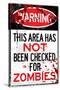 Warning Area Not Checked For Zombies-null-Stretched Canvas