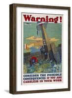 Warning! Consequences...-null-Framed Giclee Print