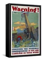 Warning! Consequences...-null-Framed Stretched Canvas